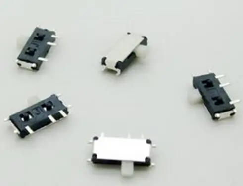 10 шт. MSK-12C01-07 (1P2T) 7-контактный ножной SMT SMD Stubbs 2-позиционный переключатель питания Mico