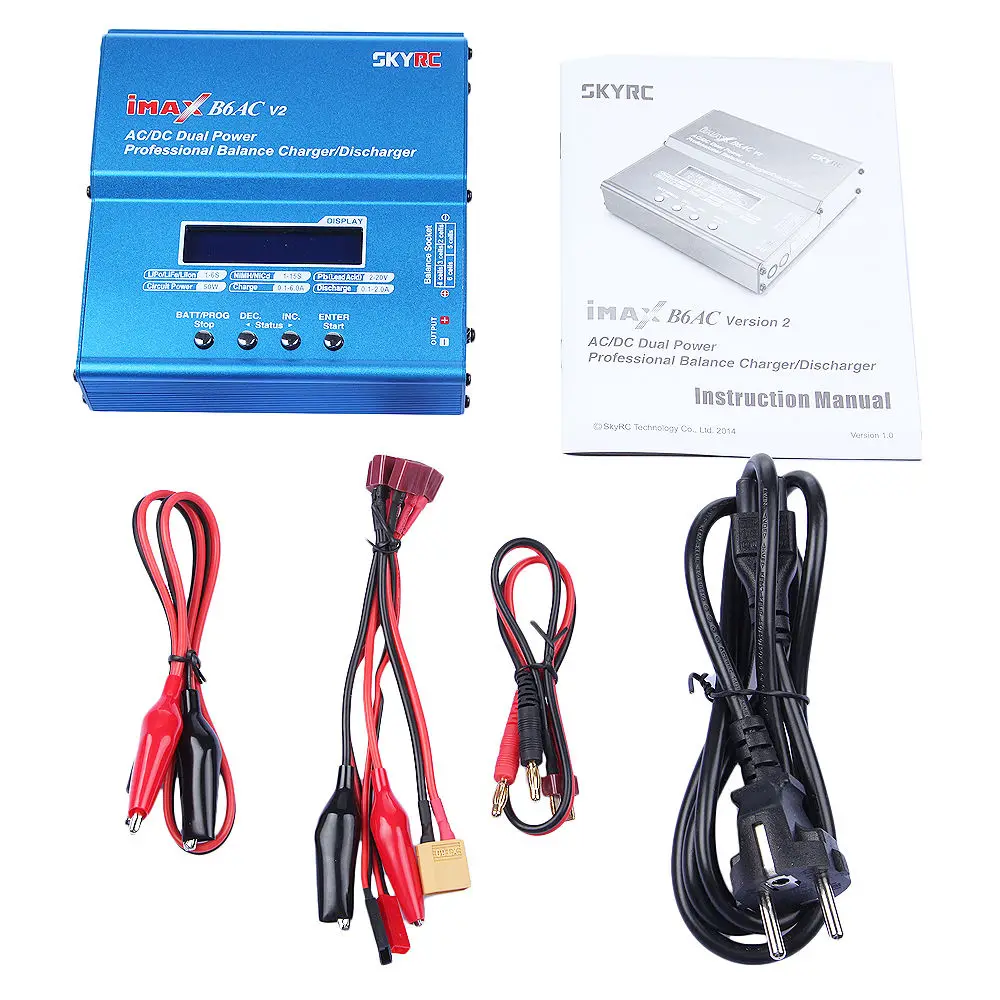 Skyrc iMAX B6AC V2 Balance Charger/Discharger Battery RC Racing Drone original B6 AC