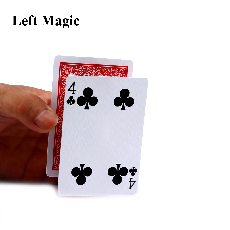 Floating Card Magic Trick Playing Card Suspension Close Up Magic Props Street Bar Mentalism Illusion Close Up Magic Toy Easy