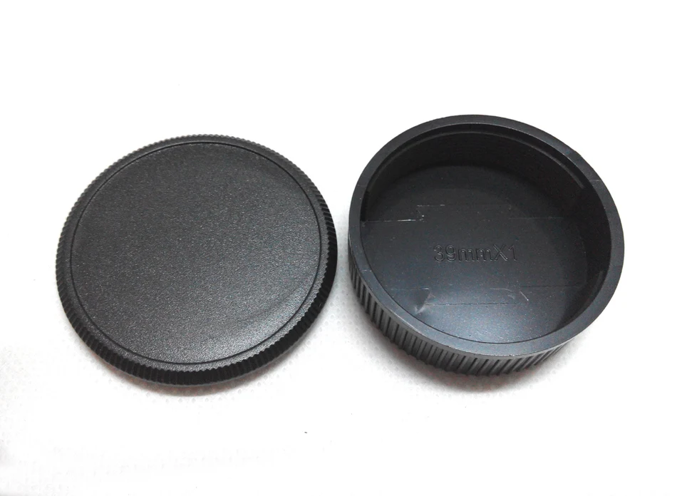 NP3216 Set of Professional Rear Lens Cap + Camera Body Cap for Leica M39