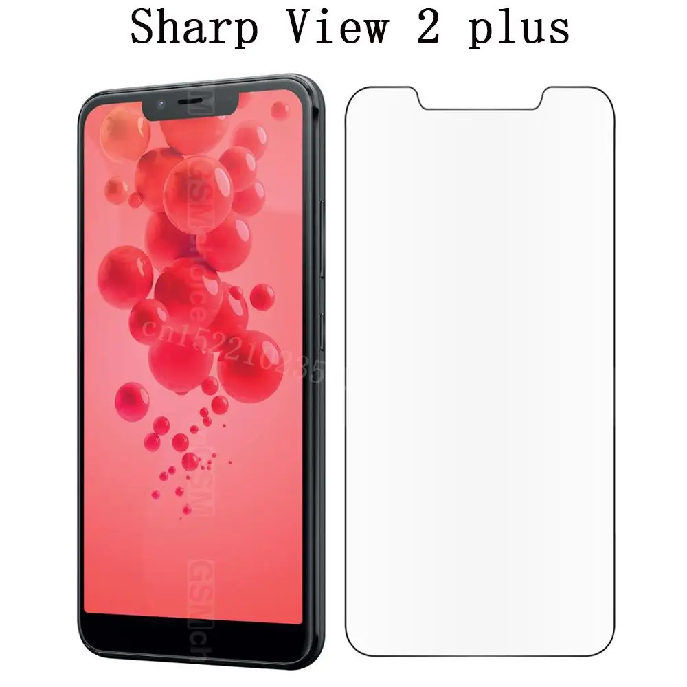 Smartphone 9H Tempered Glass For Wiko View 2 plus Screen Protector GLASS Explosion-proof Protective Film Screen cover phone 8