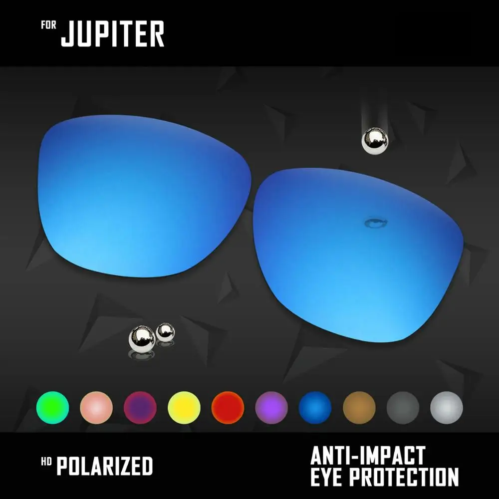 

OOWLIT Lenses Replacements For Oakley Jupiter Sunglasses Polarized - Multi Colors