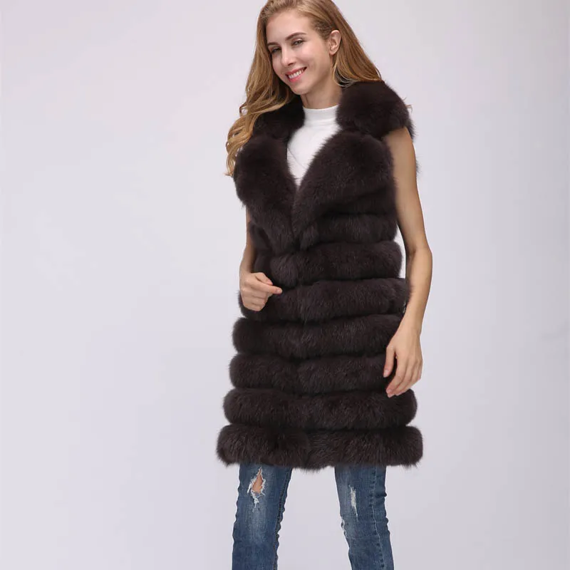 Folobe Vrouwen Bont Vest Jas Lange Faux Fur Vest Winter Bontjas Jas Voor Vrouwen Uitloper Harige Vrouw Winterjassen