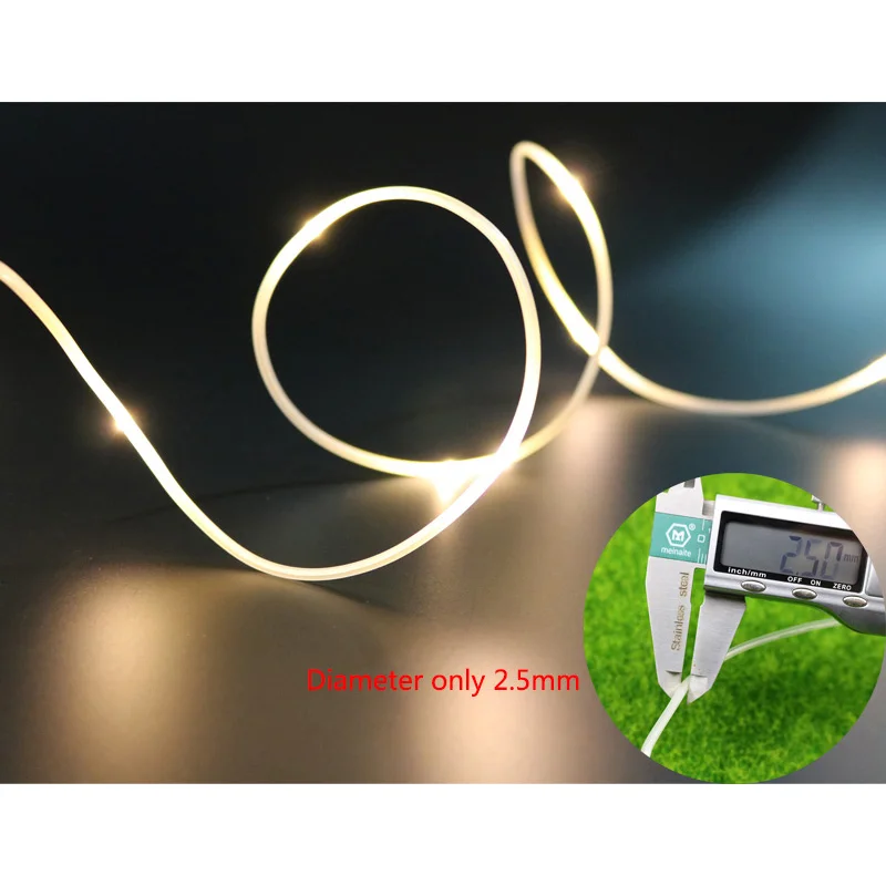 The longest 10M-100M Street Garland String Fairy Lights Waterproof Rope Light for House Tube Outdoor Garden Christmas Decoration