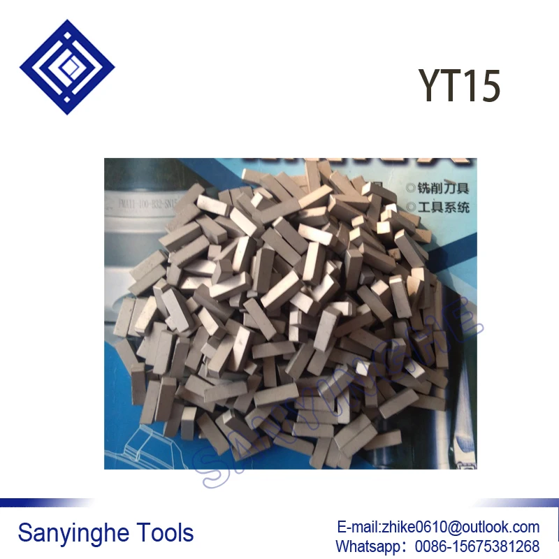 30pcs/lots C305 YG6 / YG8 / YW1 / YW2 / YT5 / YT14 / YT15 Carbide Welding Inserts Brazed Insert