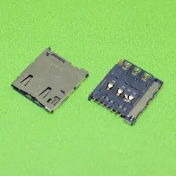ChengHaoRan SIM card reader socket holder connector module for Sony Xperia M4 Aqua E2303 E2333 E2353,KA-296
