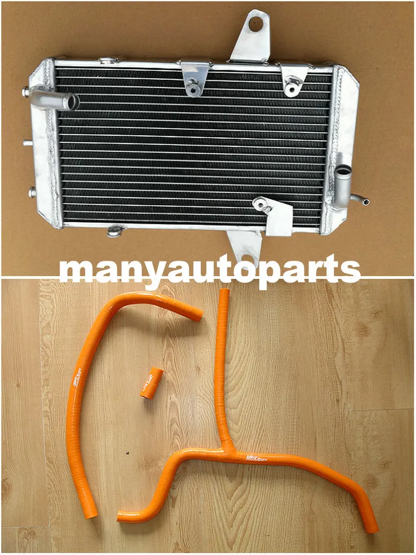 GPI-مبرد ألومنيوم عالي PRO ، خرطوم أسود ، لـ ATV CAN-AM CAN-AM DS450 DS 450 2008 08