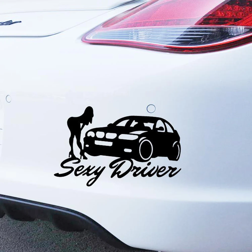 Aliauto Sex Driver Reflective Car Sticker And Decal Accessories For Volkwagen Polo Golf 4 5 6 7 Mazda 3 Skoda Toyota Opel Bmw