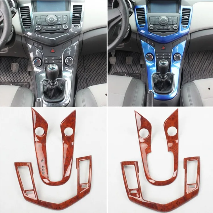 

For Chevrolet Cruze Peach wood frame Radio Audio Panel Dash Mount Trim Refitting Kit Fascia Face Surround Frame