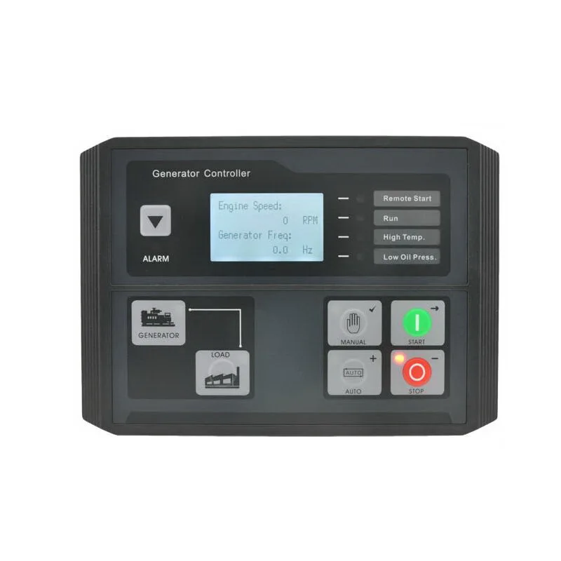 

Genset Controller DC40D DC42D MK3 DC40DR DC42DR MK3 Diese Gasoline Gas Genset Start Stop Parameters Monitoring