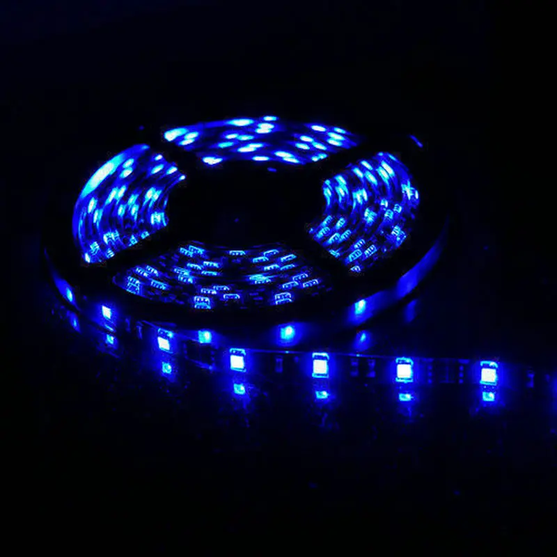 

10Rolls BLACK PCB 5M 5050SMD 30Leds/M IP65 Waterproof Flexible Strip light 150LEDs Home decor-RED/BLUE/WHITE/WARM WHITE optional