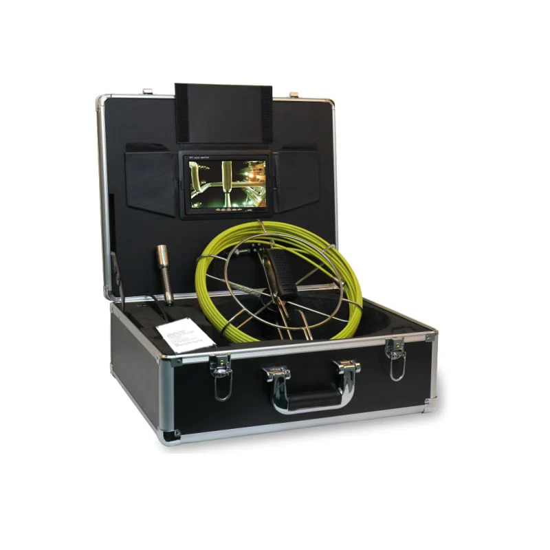 

Borehole Sewer Pipe Inspection Camera System Water Pipe Well Test Monitoring System With 7" LCD Monitor