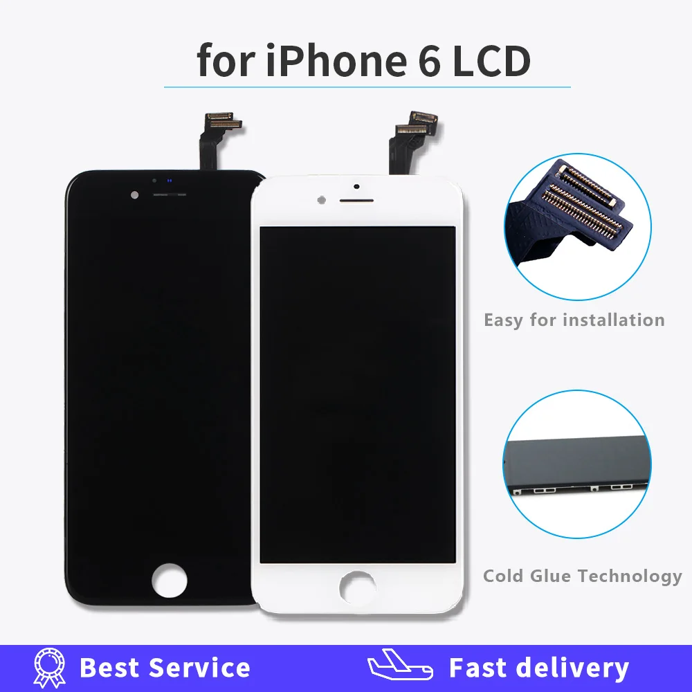 OEM lcd display For iPhone 6 A1549 A1586 A1589 touch Screen Replace lcd with original Digitizer Assembly for iPhone 6G  6 part