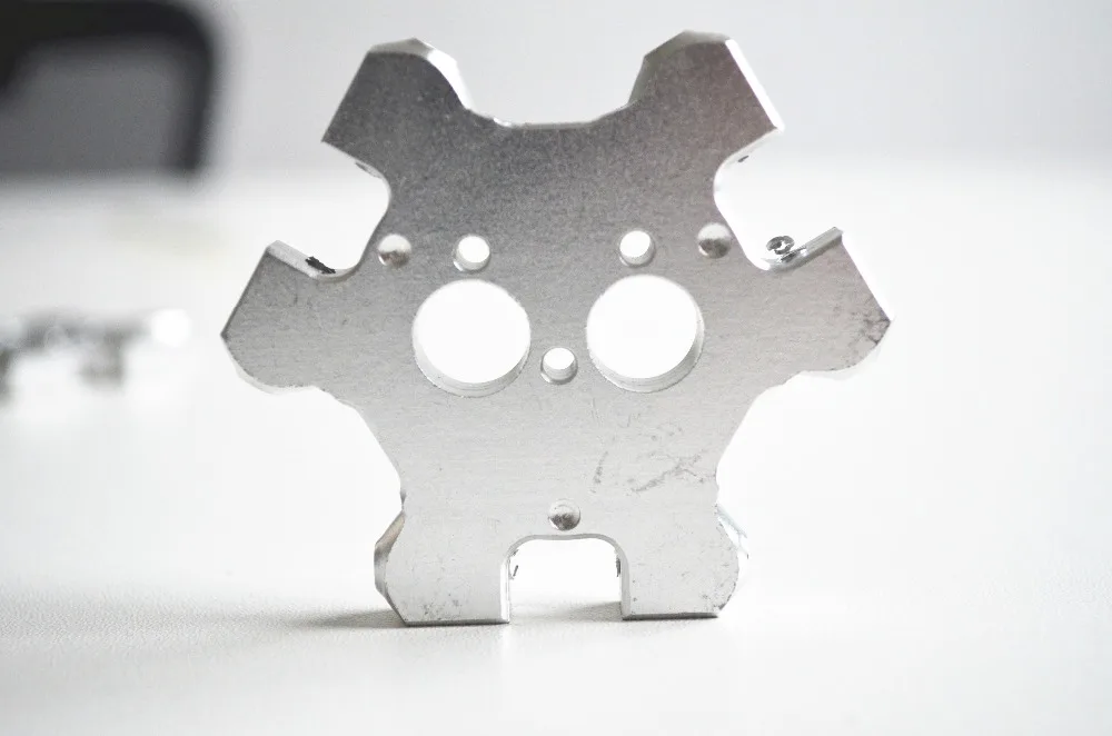 M4 Alu Dual Hotend  End Effector End Effector Aluminum Alloy Mount for RepRap Delta Kossel Mini E3D