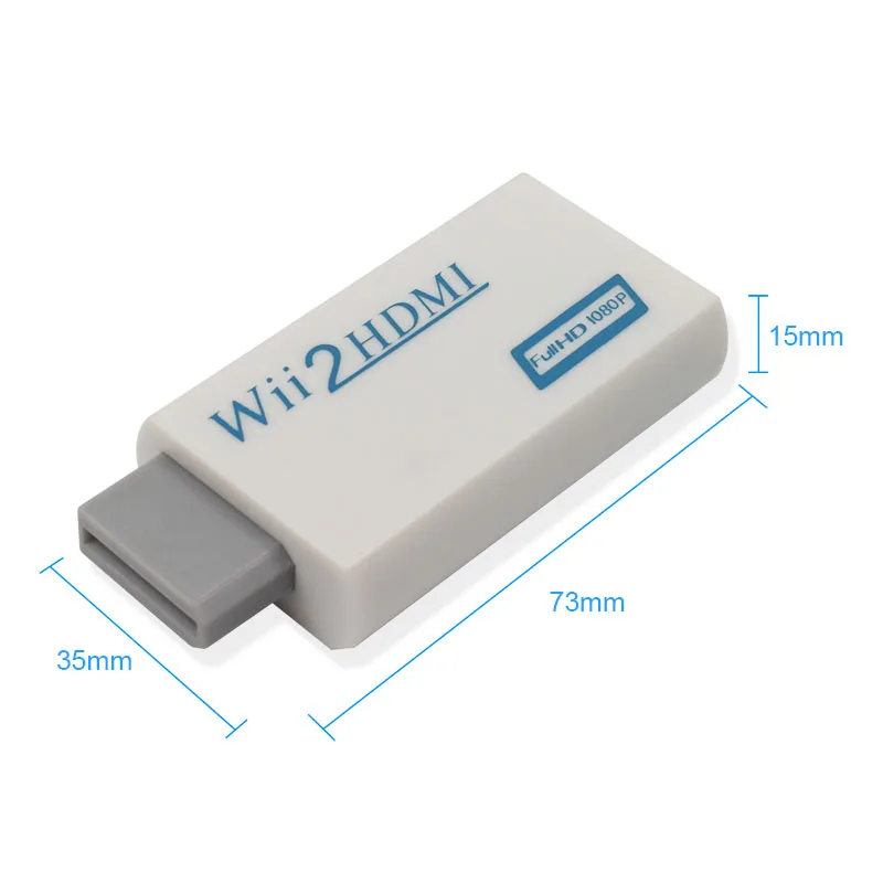 Wii to HDMI Adapter Converter Support 720P1080P 3.5mm Audio For HDTV Wii2HDMI