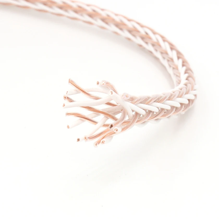 

HI end Audio DIY 1Meter 8TC Twist Cable speaker cable bulk cable per meter speaker wire