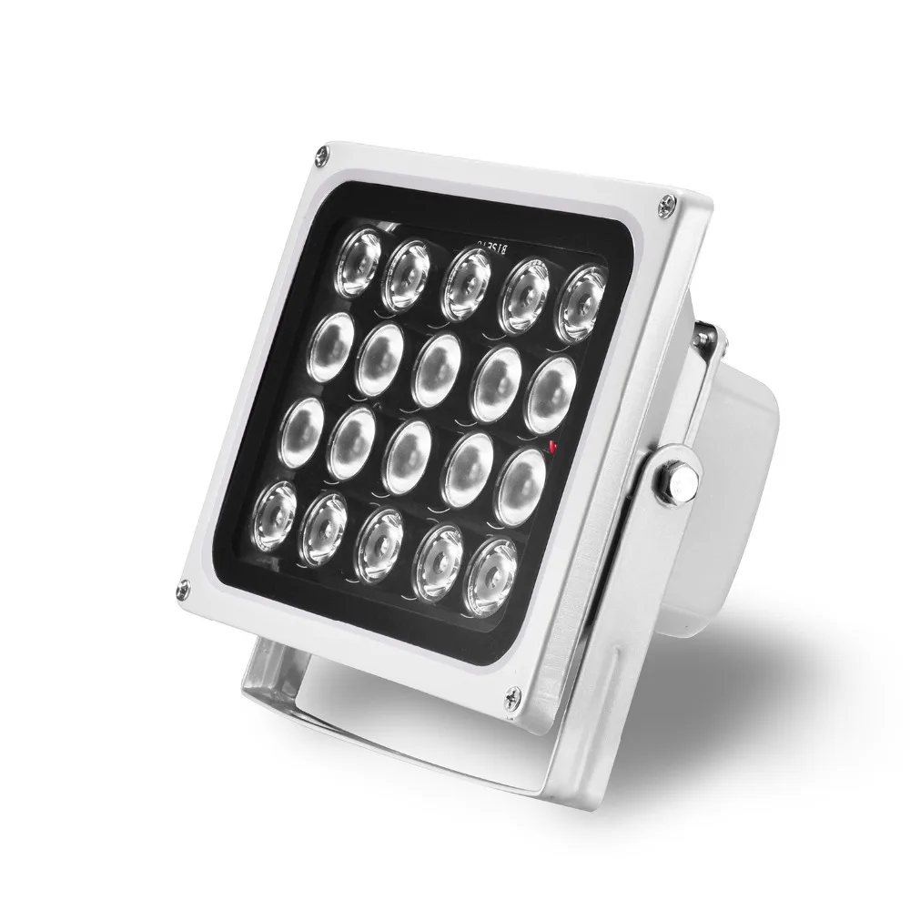 CCTV LEDS 20PCS IR LEDS Array CCTV Fill Light illuminator infrared lamp IP66 850nm Waterproof 100m Night Vision for CCTV camera