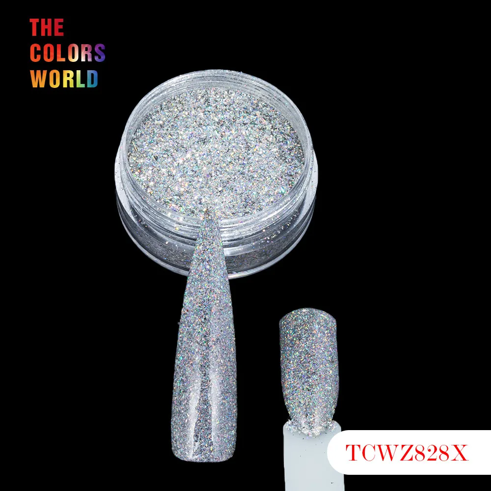 TCT-064 Colorful Flakes Finer Size Metallic luster Magic Mirror Nail Foil Manicure uñas Nail Art Decorations DIY Art Decorations