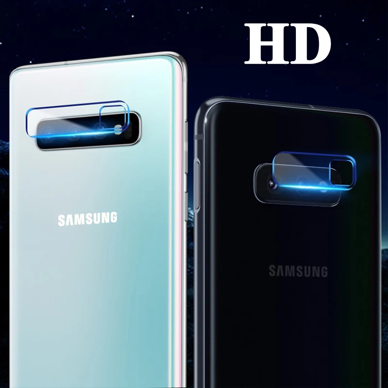 Vidrio protector de lente de cámara para samsung galaxy s10 plus s10e S 10 10e 5g 4g, protector de pantalla de teléfono, película de seguridad