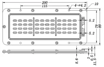 Sounderlink AMT Neo8 Ribbon Tweeter Driver 8 Ohm High Power Planar Transdector för DIY Monitorhögtalaruppgradering (par) 10 best sales Planar magnetic speaker - №5