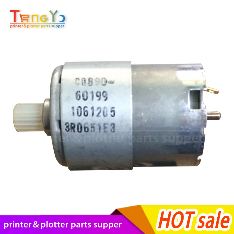 Free shippping Original New X motor Paper drive motor for HP DesignJet Plotter T520 CQ890-60199 Plotter Part