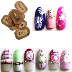 1pc/Lot Women NFC Nail Art Tips Stickers DIY Phone LED Light Flash Party Decor Nail Tips