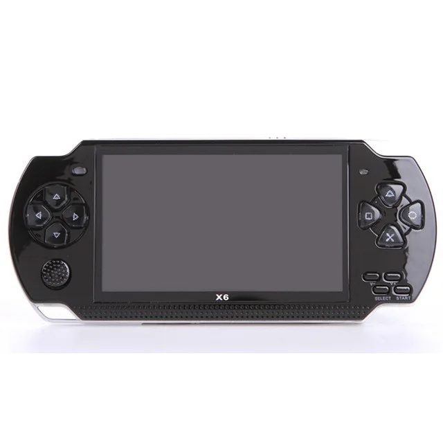 Free Shipping handheld Game Console 4.3 inch screen mp4 player MP5 game player real 8GB support for psp game,camera,video,e-book