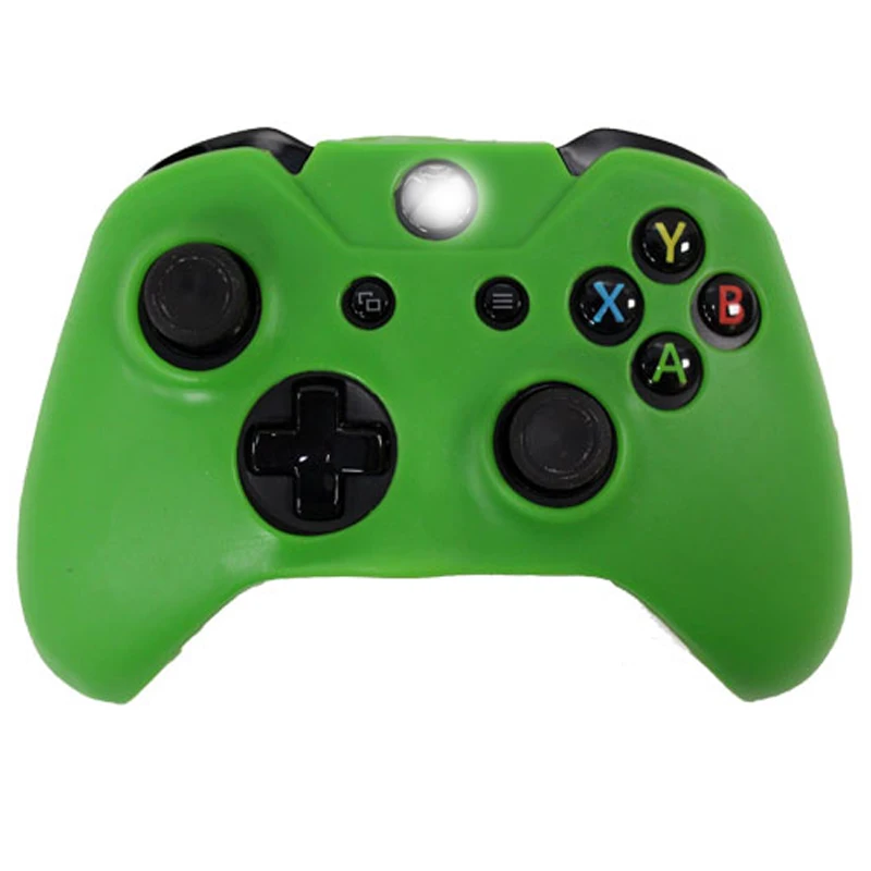 Funda de silicona suave para mando de Xbox One, funda protectora de goma para Microsoft Xbox One S, accesorios para mando