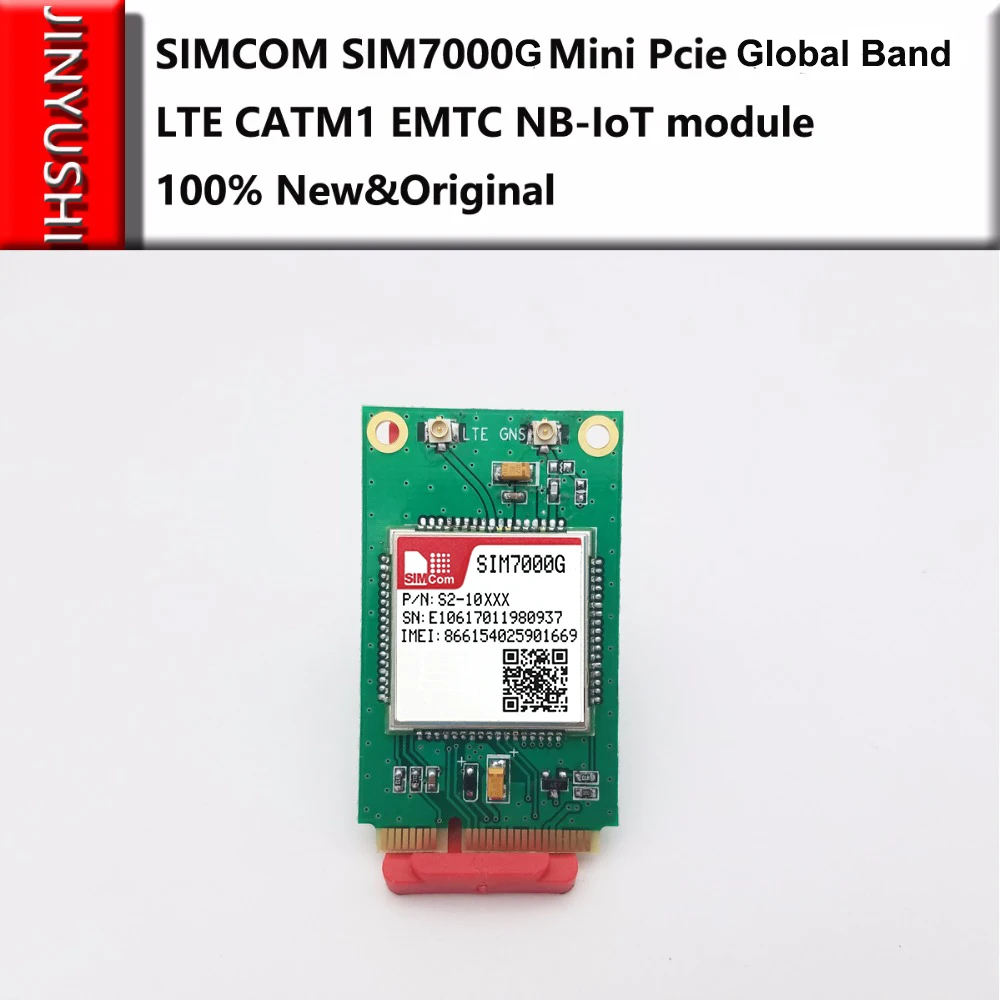 SIMCOM-SIM7000G 미니 pci-e SIM7000A 및 SIM7000E 용, sim 카드 슬롯 또는 sim 카드 슬롯 없음 글로벌 밴드