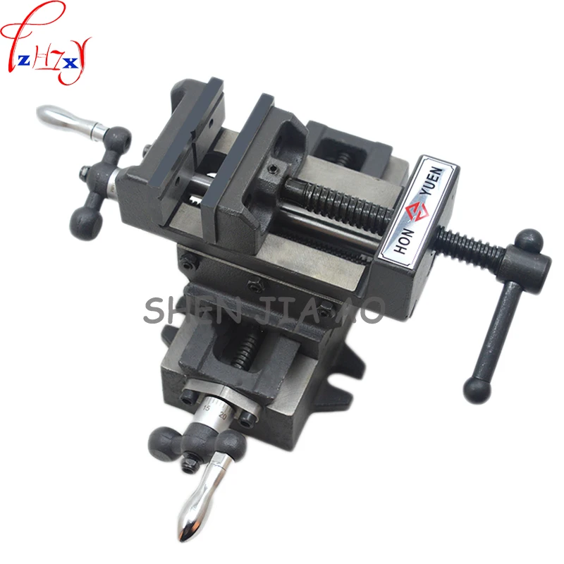 

1PC 3 - Inch Cross - Flattened Pliers Precision Heavy - duty Manual Tiger Caliper Bench Drill With A Cross - clamp Tool
