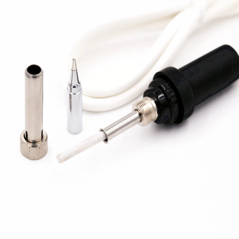 SZBFT 50W White Soldering Iron Handle for HAKKO 907/ESD 907 936 937 928 926 Soldering Station with soldering tip