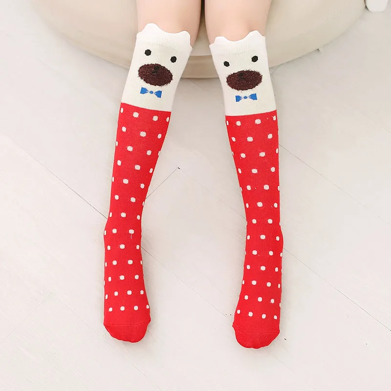 Lytwtw's Baby Girl Spring Autumn Cat Animals Ear Children Kids Knee High Stocking Tights Clothes Toddlers Ballet