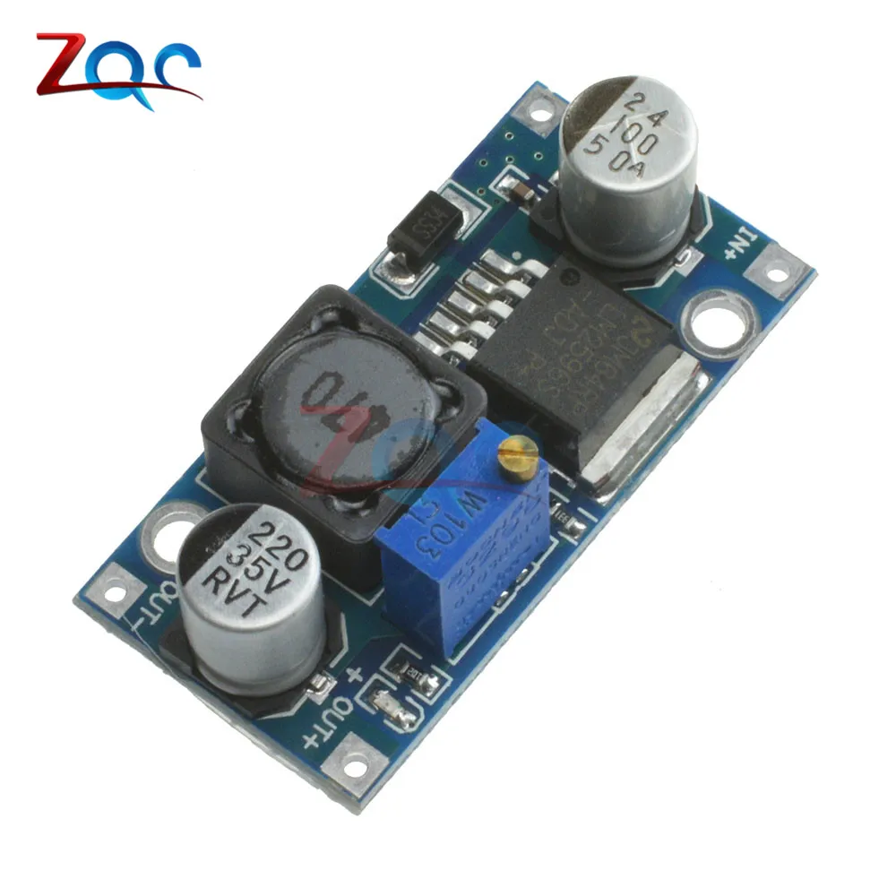 LM2596s DC-DC Step Down power supply module 3A adjustable module LM2596 voltage regulator 24V 12V 5V 3V  4.0-40 to 1.3-37V