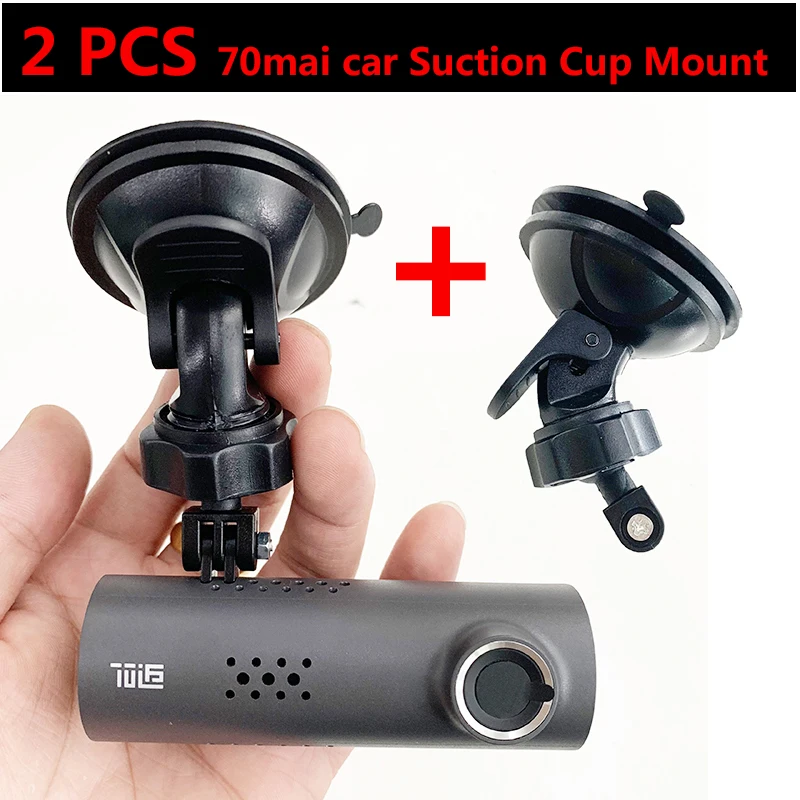 For 70Mai Dash Cam Mirror Mount Excellent DVR Holder For Xiaomi 70Mai Smart Dash Kamera  2 PCS Suction Cup Mount