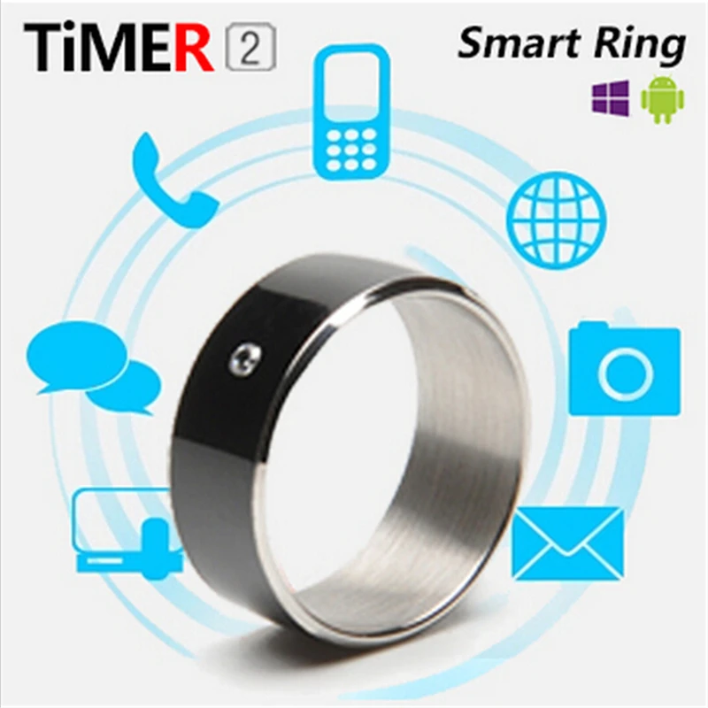 

TimeR2 Smart Ring App Enabled Wearable Technology Magic Ring For NFC Phone Smart Accessories Trendy 3-proof Electronic Component