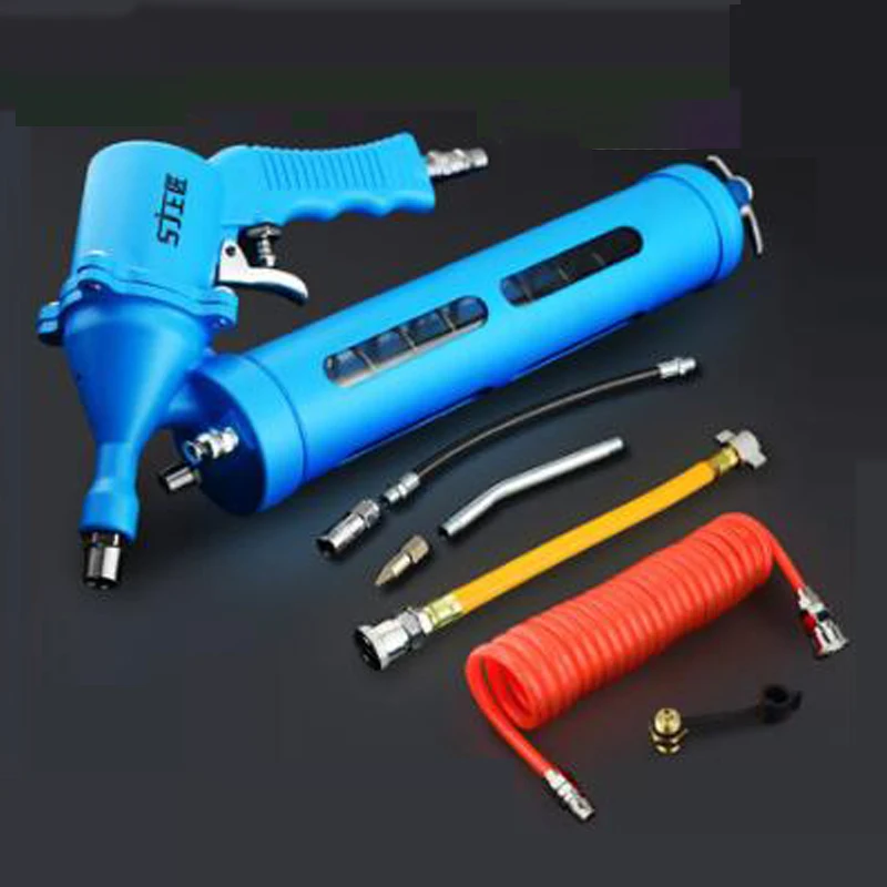 

400cc High Pressure Pneumatic Grease Gun With 5m Trachea Air Pressure Grease Gun For Air Compressor Storage Tank