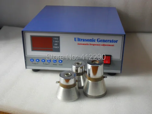 1000W Dual-Frequency Ultrasonic Generator 20khz-135khz Select two frequency