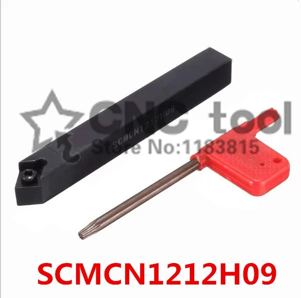 SCMCN1212H09 12*12mm Metal Lathe Cutting Tools Lathe Machine CNC Turning Tools External Turning Tool Holder S-Type SCMCN