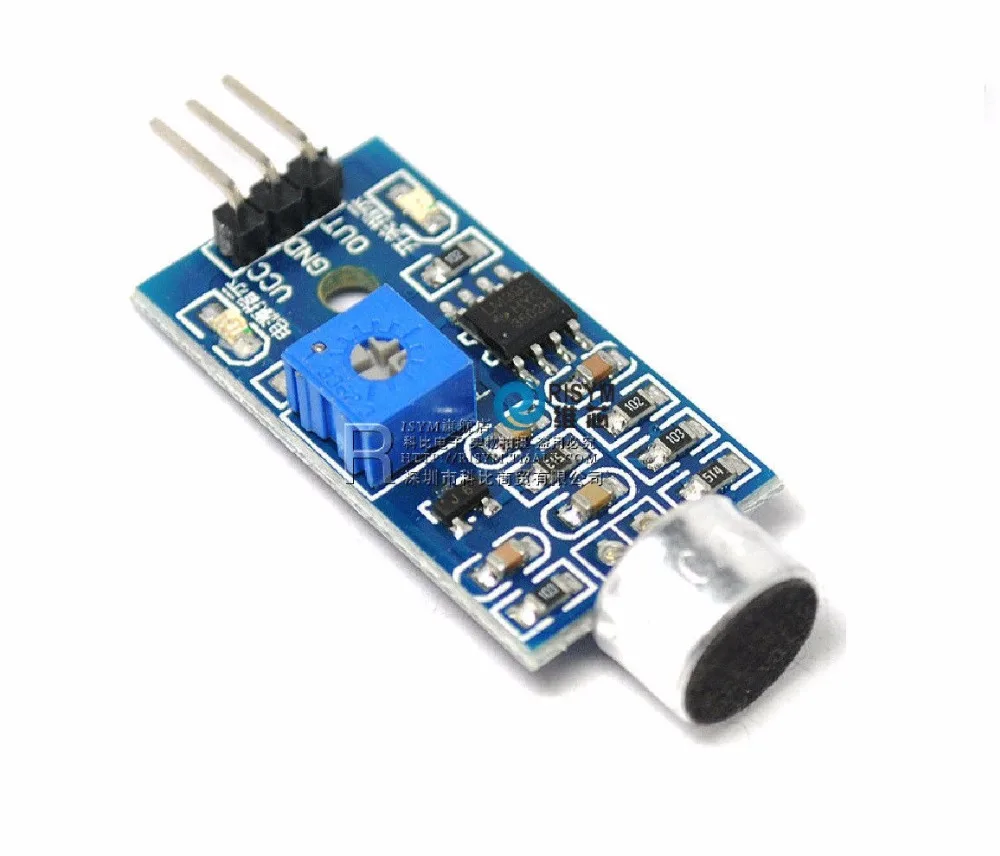 Módulo de Sensor de detección de sonido, Sensor de sonido, vehículo inteligente para piezas de Kit Arduino DIY