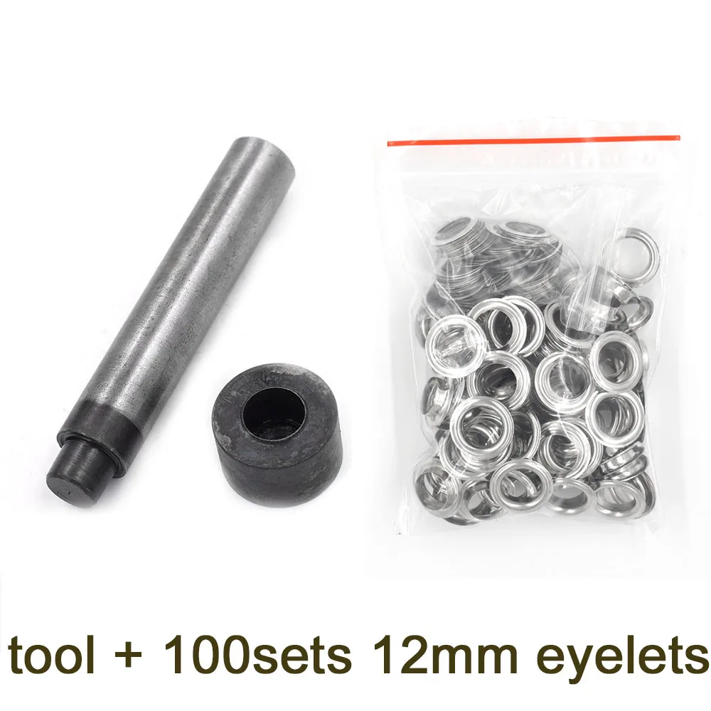 8/10/12/14 mm Inner diameter Metal hole Clothing & Accessories Eyelets Rings Rivets Snaps Eyelet installa