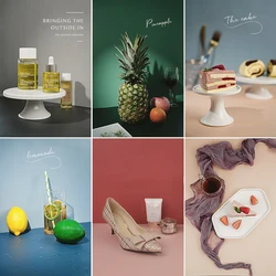 Hot Morandi Solid Color Double-sided Photography Board Backdrop Paper Studio Photo Tabletop Shooting Background Adornment Props