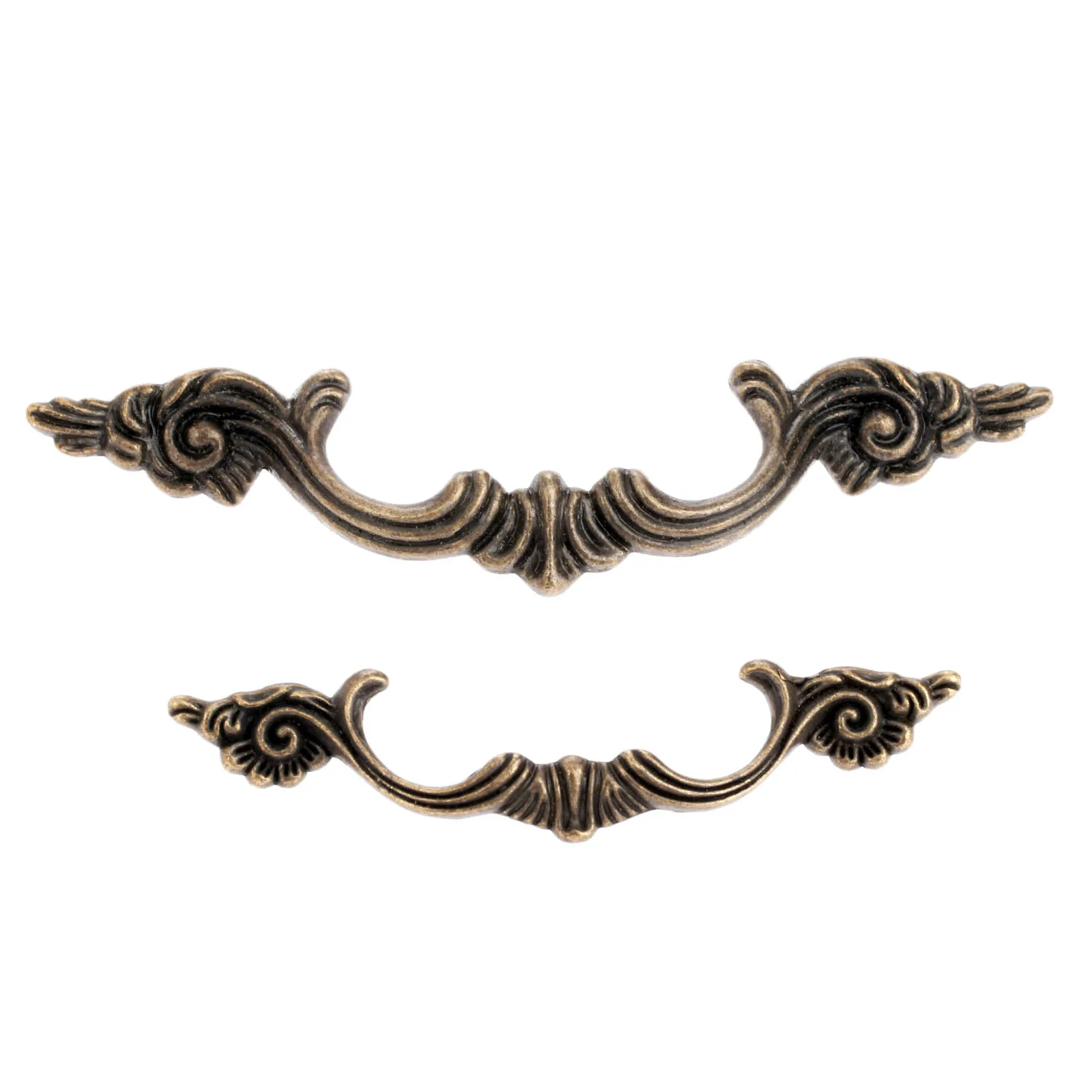 1Pc 64mm 97mm Antique Furniture Handle Cabinet Knobs and Handles Drawer Kitchen Door Pull Cupboard Handle Furniture Fittings