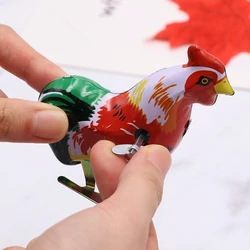 New Arrival Classics Wind-Up Chicken Cock Pecking Tin Toys For Children Mechanical Toy For Kids Collection