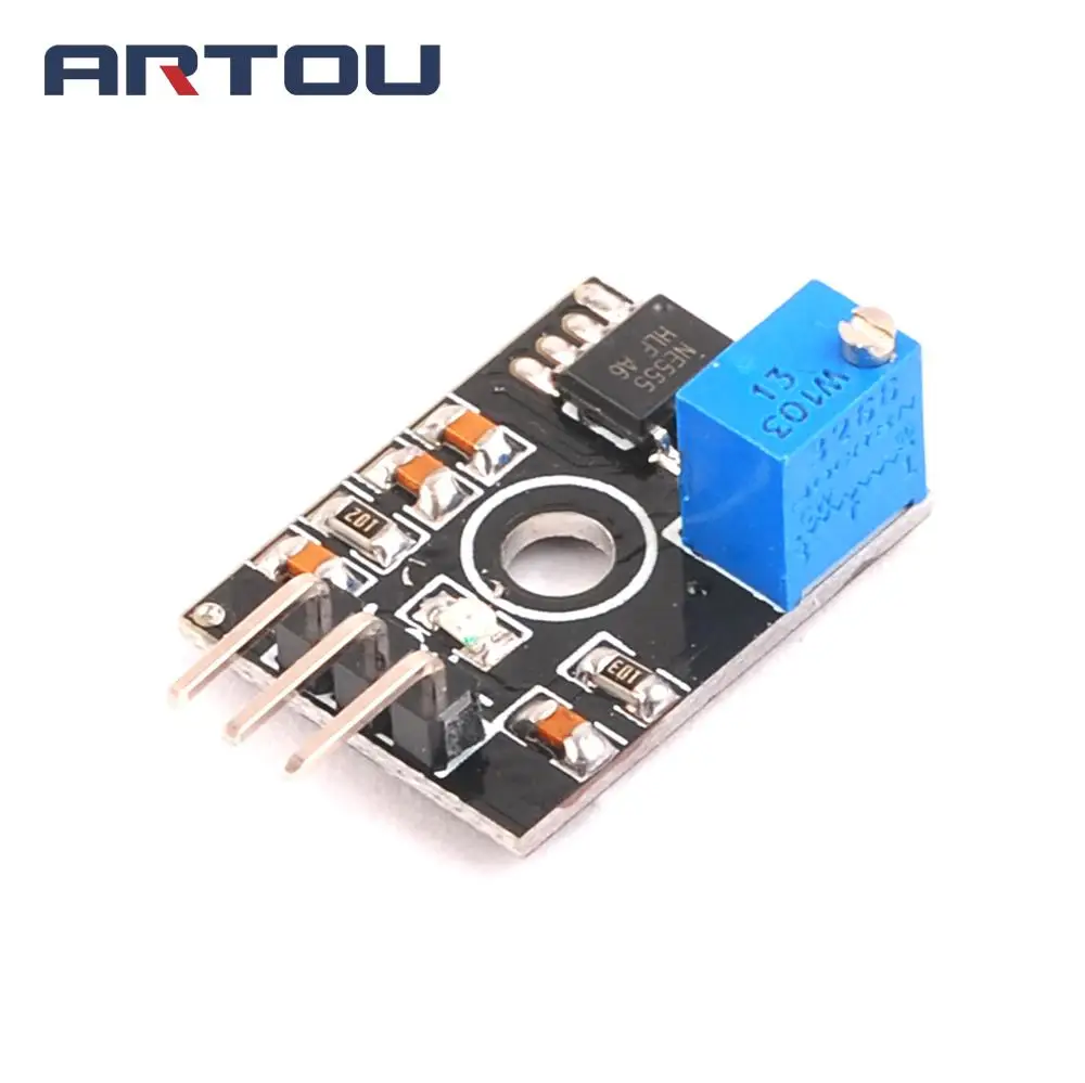 1PCS E22 NE555 Pulse Output Adjustable Module Square Wave Output Multivibrator