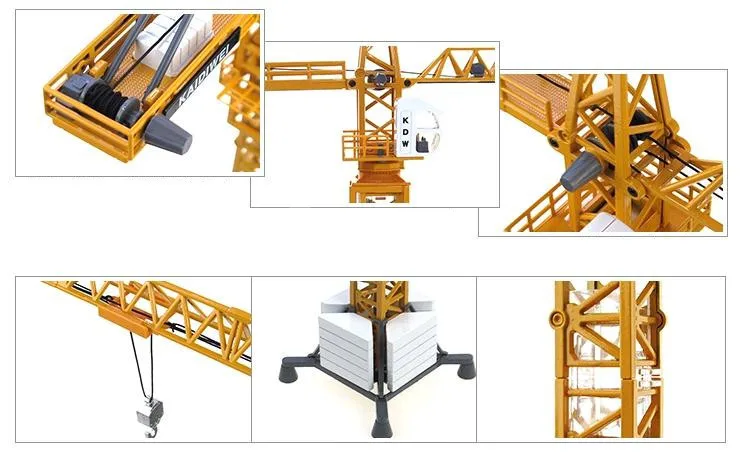 Hot sale !1 : 50 alloy glide construction vehicles toy model,Tower slewing cranes model,Free shipping, Baby educational toys