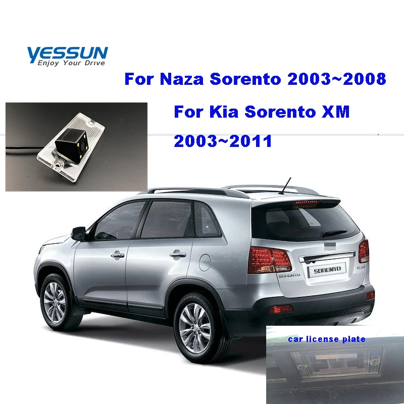 

Car Rear View Camera For Kia Sorento II Sorento R Sorento XM 2008~ 2014 CCD Backup License plate Reversing Camera