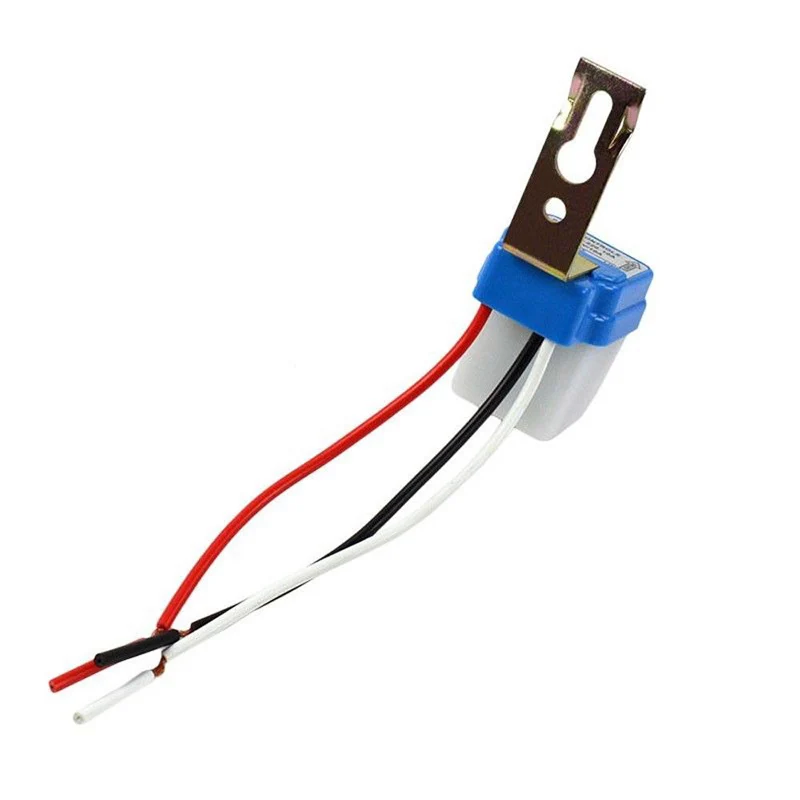 Mayitr-interruptor automático de luz de calle, dispositivo con Sensor de fotocontrol, encendido y apagado nocturno, CA de 12V, 24V y 220V