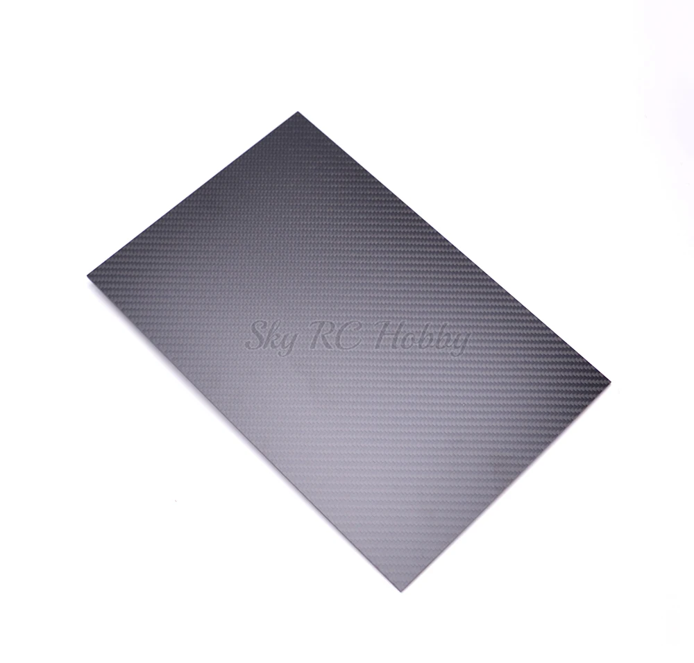 400mm X 200mm Real Carbon Fiber Plate Panel Sheets 0.5mm 1mm 1.5mm 2mm 3mm 4mm 5mm thickness Composite Hardness Material for RC