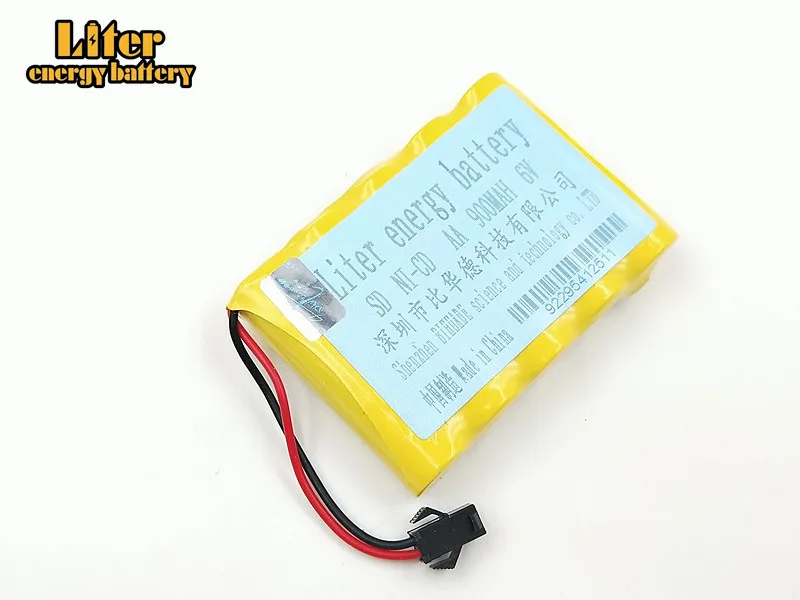 6v 900 mah AA NI-CD M brinquedos navio carro robô Elétrica Da Bateria recarregável 6.0v 900 mah