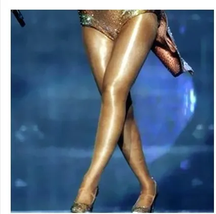 Female singer ds costumes spicy chicken beyonce clsrified reflective pantyhose stockings